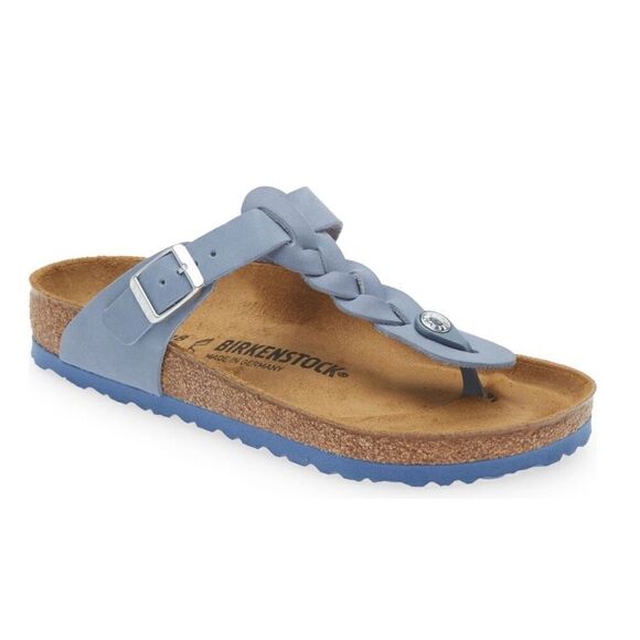Birkenstock | Gizeh Braided Slide Sandals - Picture 1 of 9